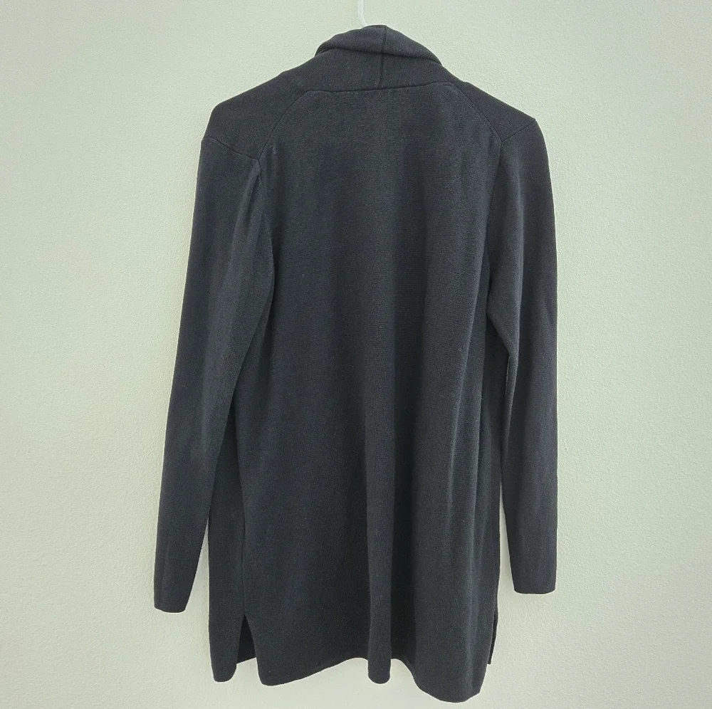 J. Crew Chelsea Open‎ Front Sweater Blazer Black Size small